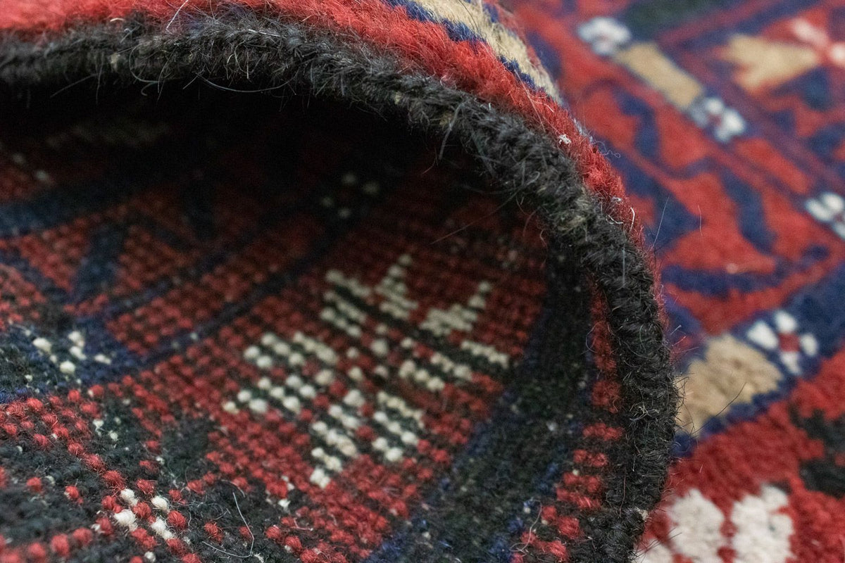 Baluch tapijt - 136 x 82 cm - bruin