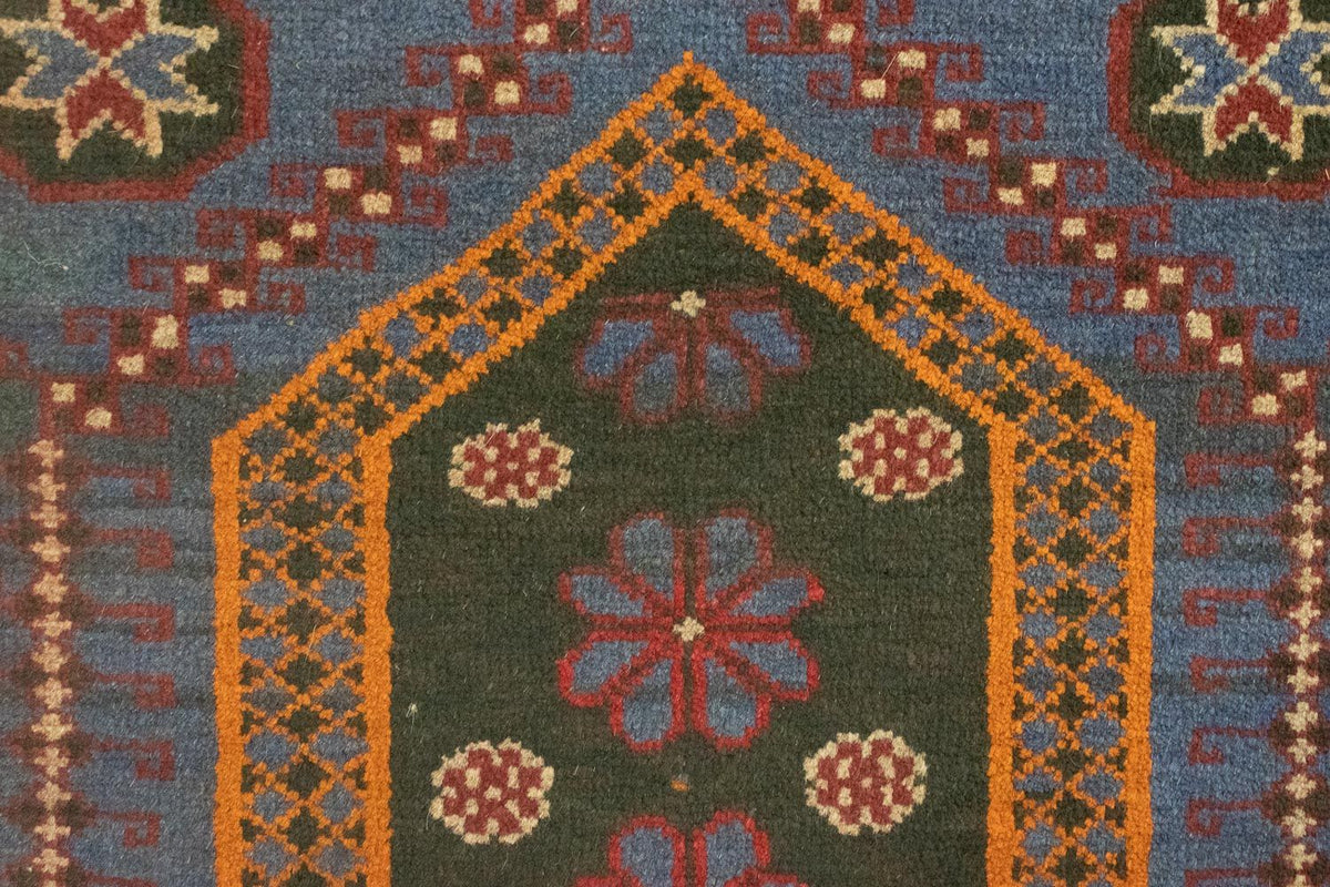 Baluch tapijt - 134 x 81 cm - blauw