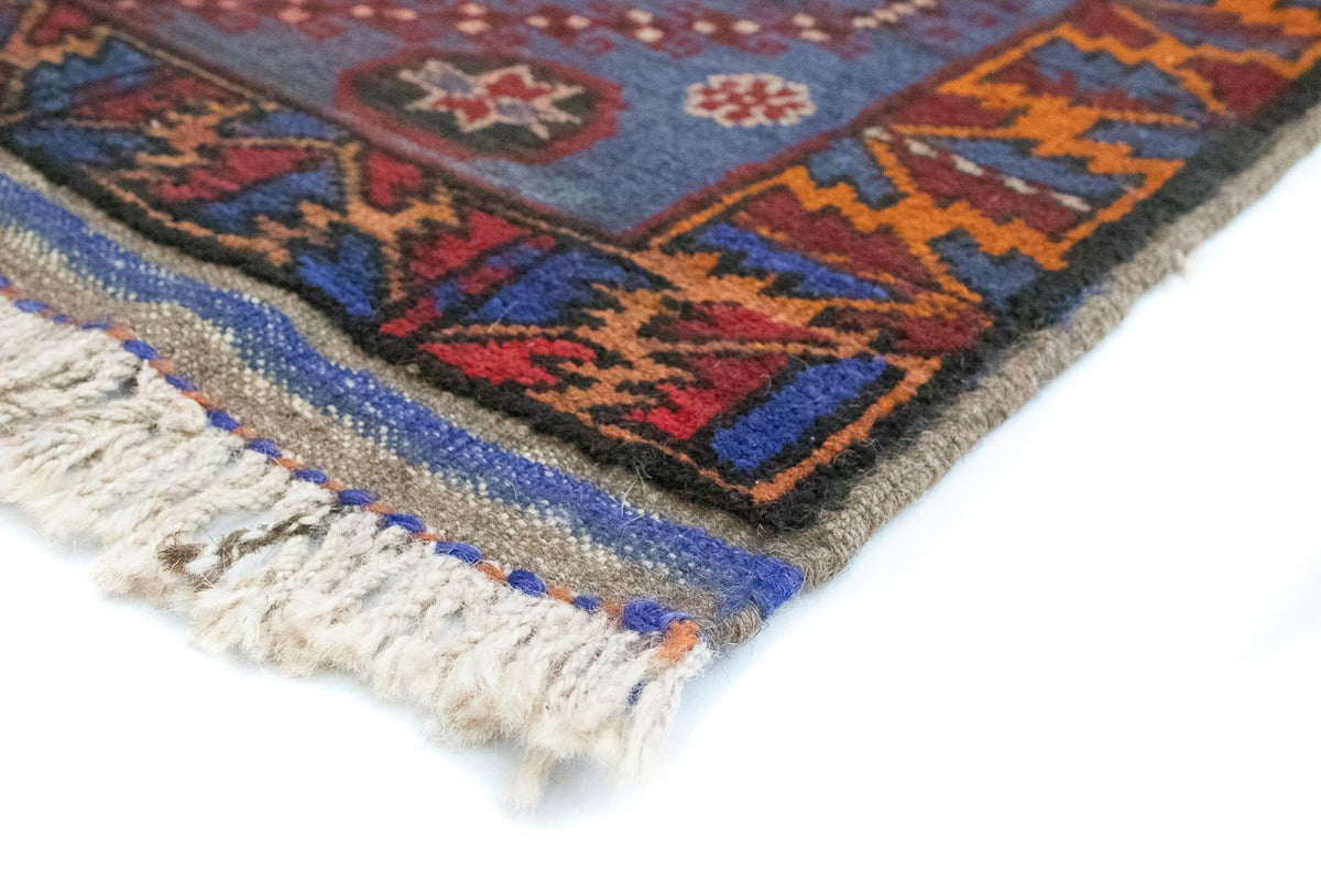 Baluch tapijt - 134 x 81 cm - blauw
