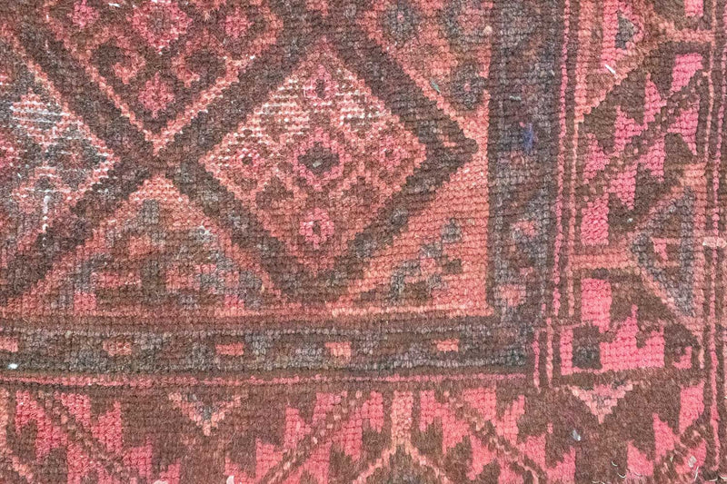 Loper Baluch tapijt - 285 x 140 cm - bruin