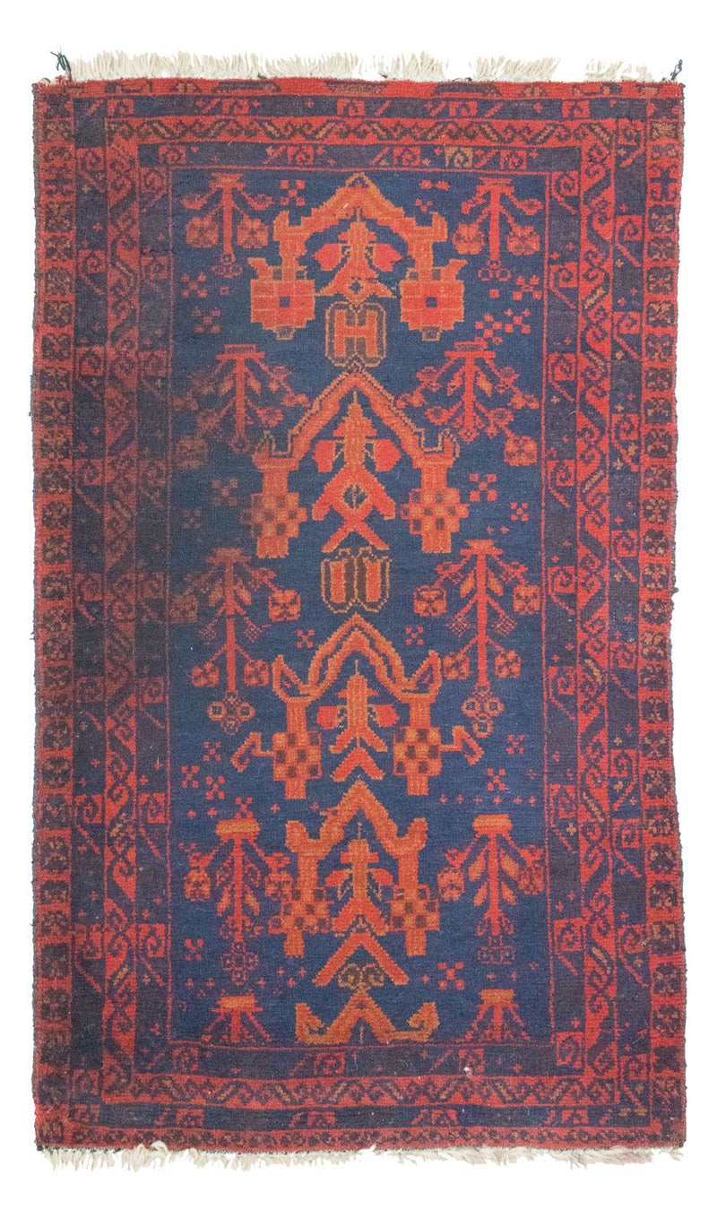 Baluch tapijt - 143 x 85 cm - blauw