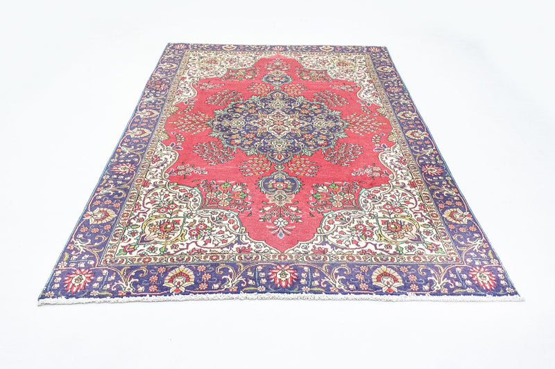 Perzisch tapijt - Tabriz - 287 x 185 cm - rood