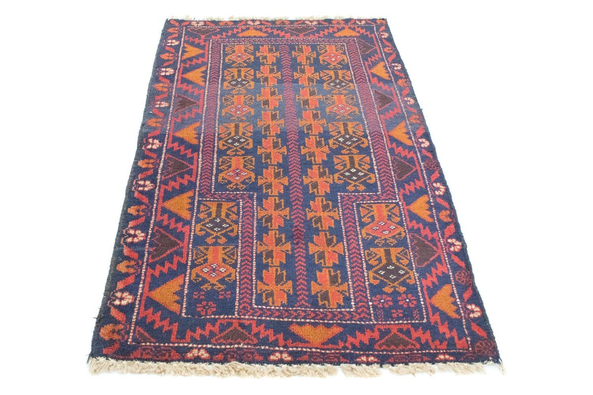 Baluch tapijt - 133 x 83 cm - blauw