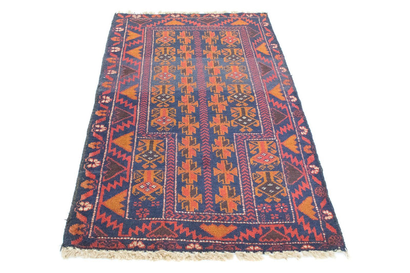 Baluch tapijt - 133 x 83 cm - blauw