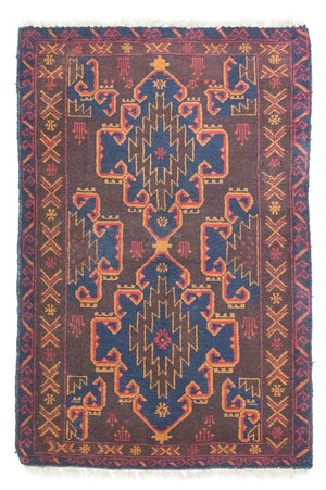 Baluch tapijt - 131 x 87 cm - bruin
