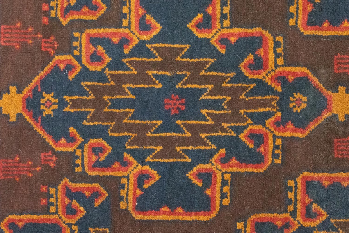 Baluch tapijt - 131 x 87 cm - bruin