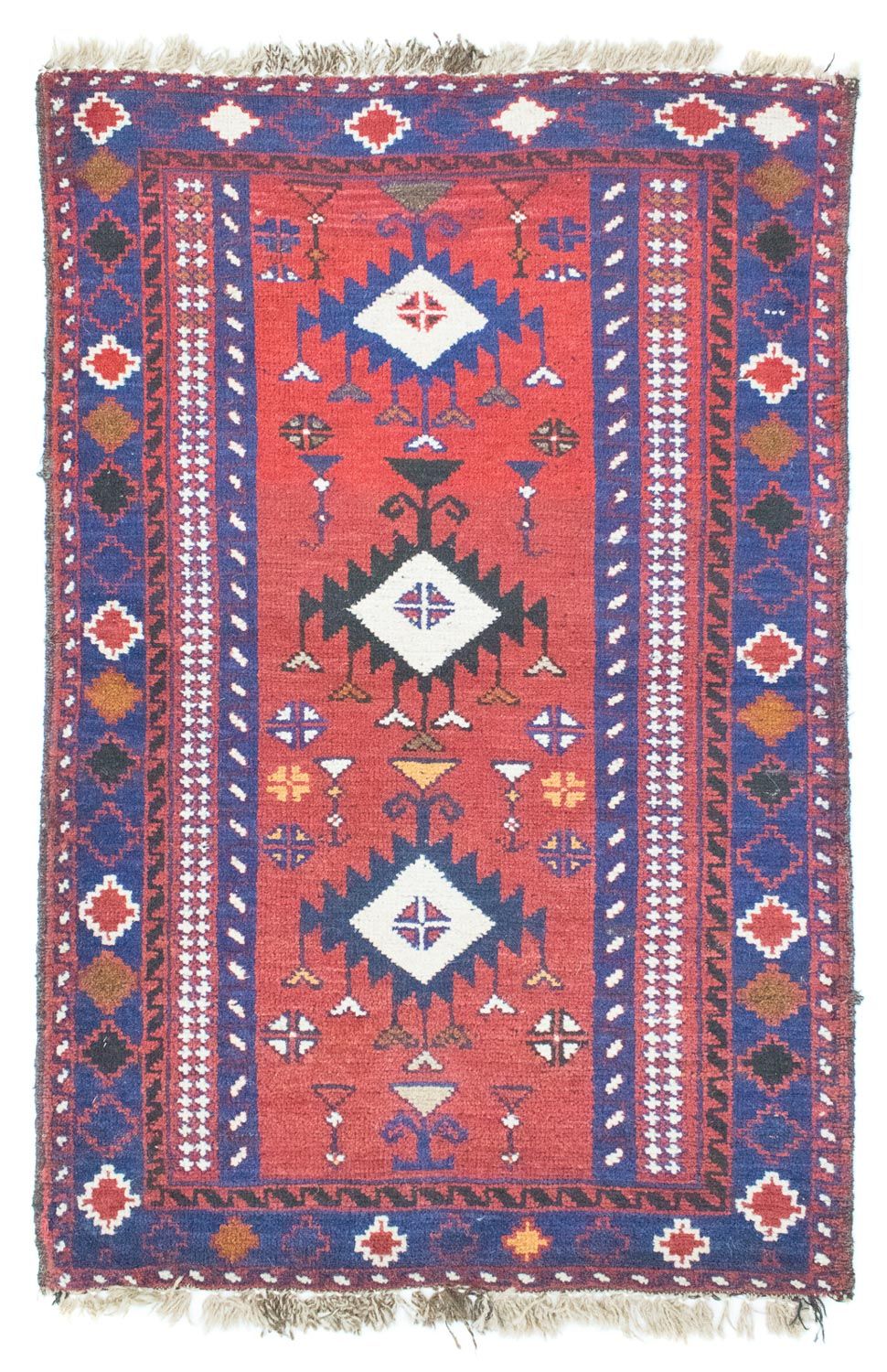 Baluch tapijt - 128 x 77 cm - rood