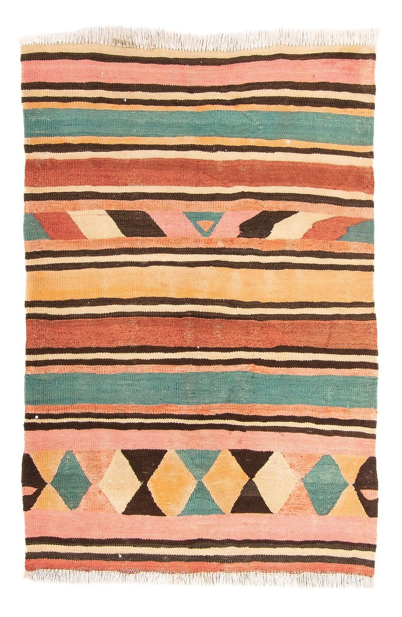 Kelim tapijt - Oud - 160 x 120 cm - veelkleurig