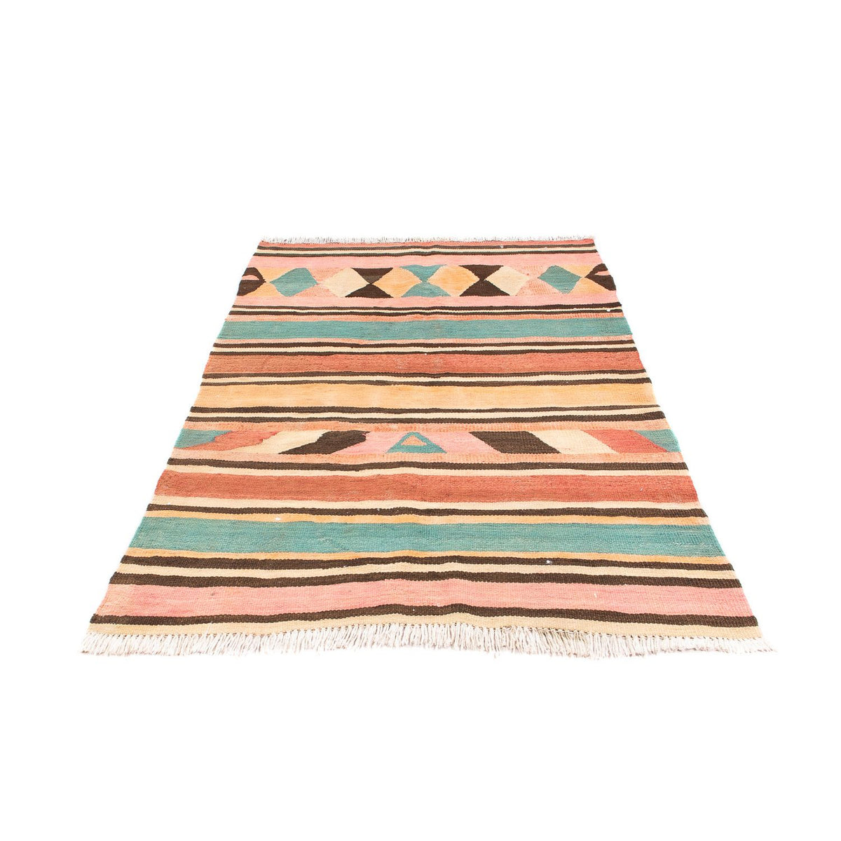 Kelim tapijt - Oud - 160 x 120 cm - veelkleurig