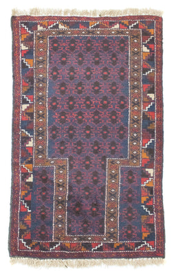 Baluch tapijt - 130 x 79 cm - blauw