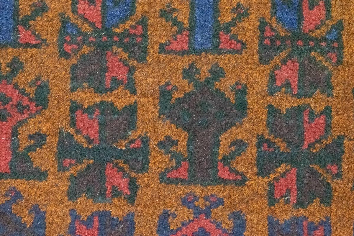 Baluch tapijt - 140 x 76 cm - blauw