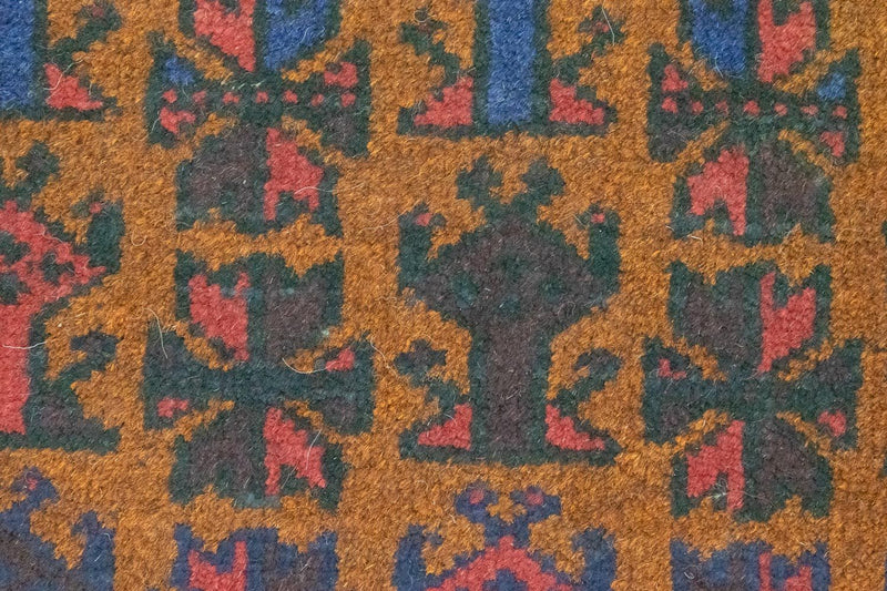 Baluch tapijt - 140 x 76 cm - blauw