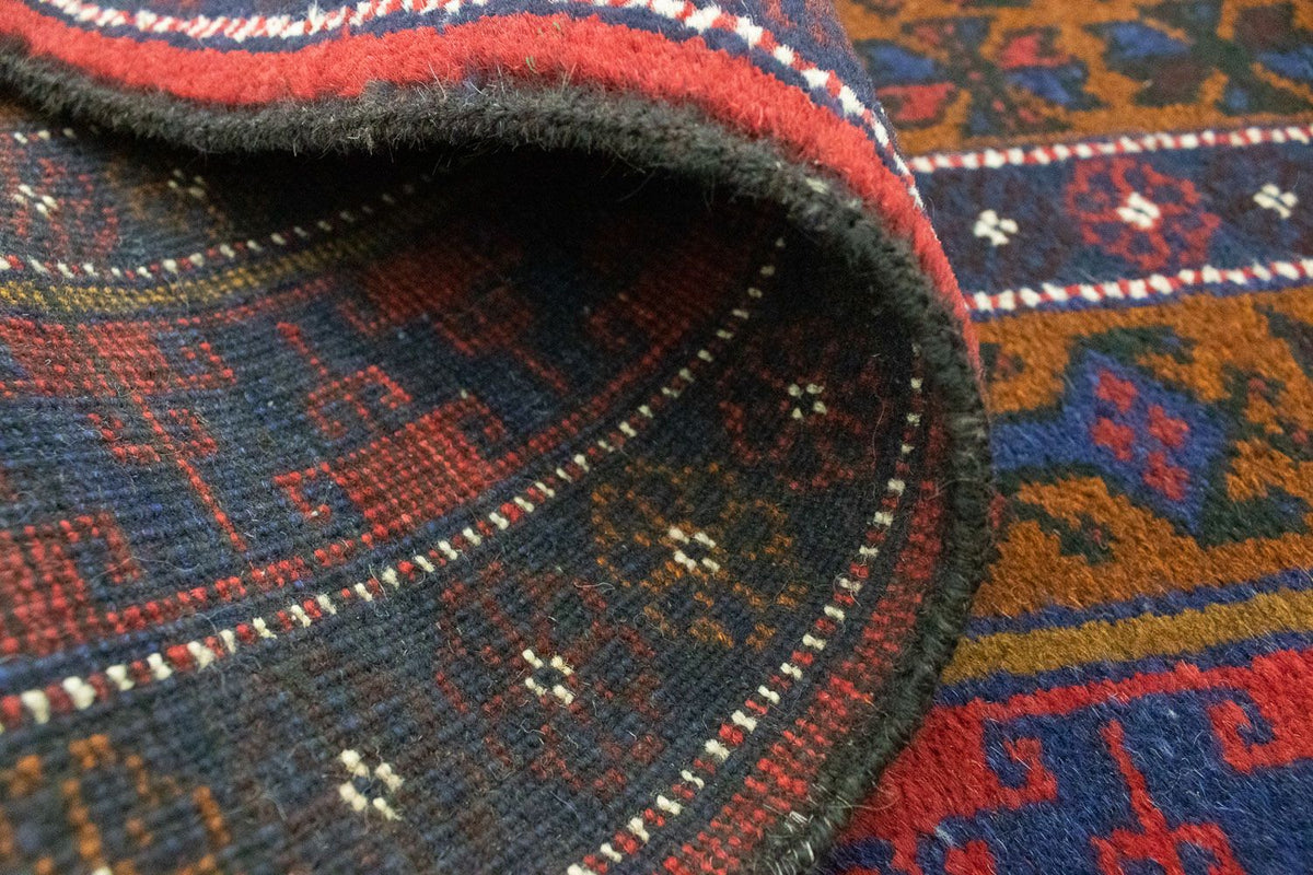 Baluch tapijt - 140 x 76 cm - blauw