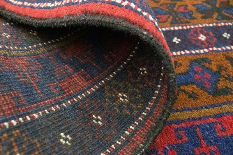 Baluch tapijt - 140 x 76 cm - blauw