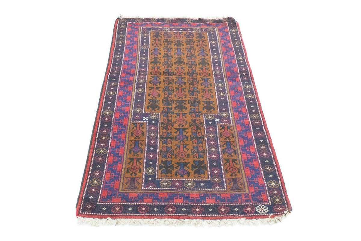 Baluch tapijt - 140 x 76 cm - blauw