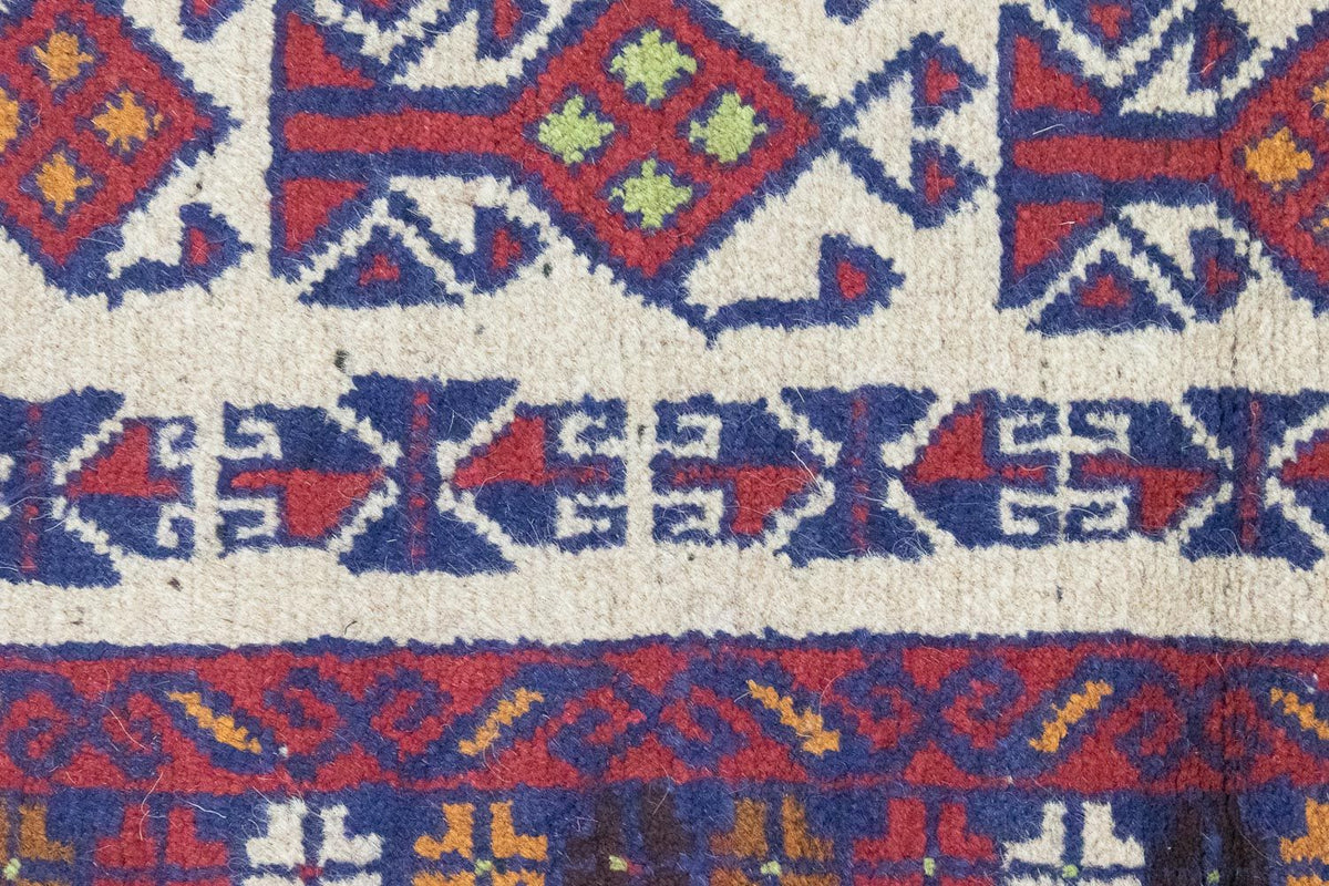 Baluch tapijt - 129 x 77 cm - beige