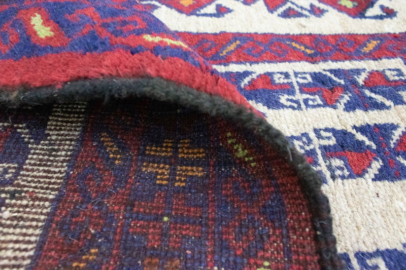 Baluch tapijt - 129 x 77 cm - beige