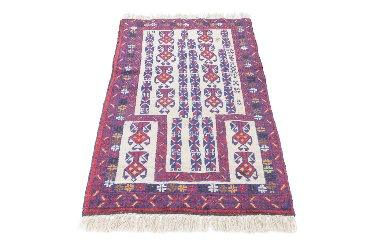 Baluch tapijt - 129 x 77 cm - beige