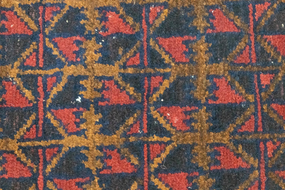 Baluch tapijt - 136 x 83 cm - bruin