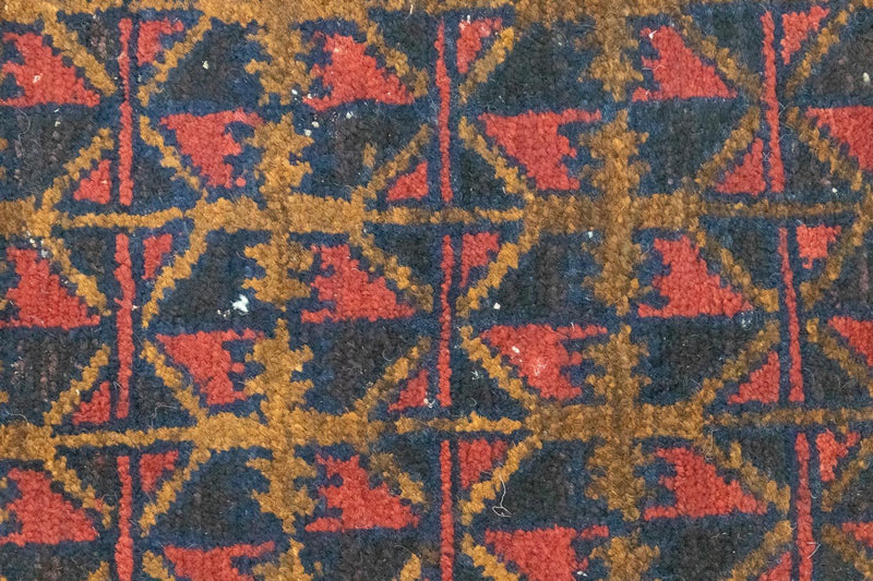 Baluch tapijt - 136 x 83 cm - bruin