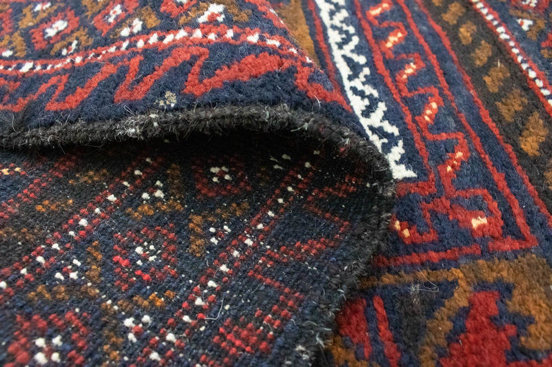 Baluch tapijt - 136 x 83 cm - bruin