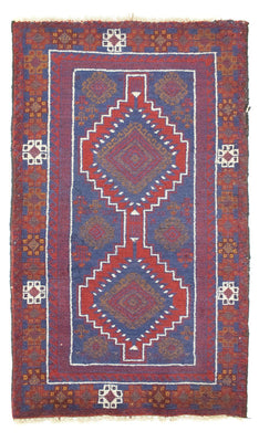 Baluch tapijt - 138 x 79 cm - rood