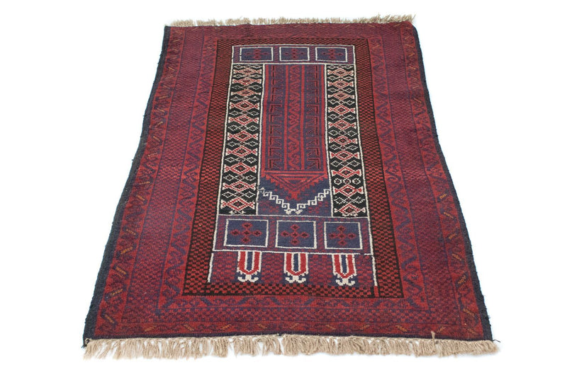 Baluch tapijt - 131 x 85 cm - rood