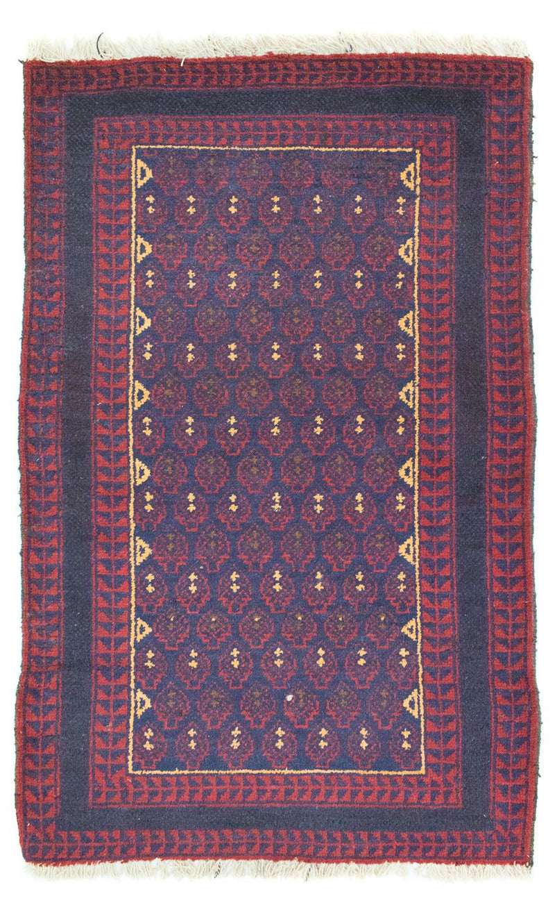 Baluch tapijt - 131 x 81 cm - blauw