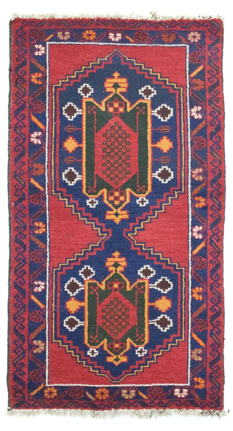Baluch tapijt - 140 x 75 cm - rood