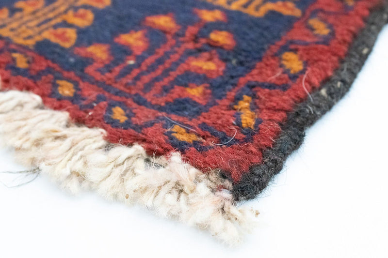 Baluch tapijt - 130 x 76 cm - blauw