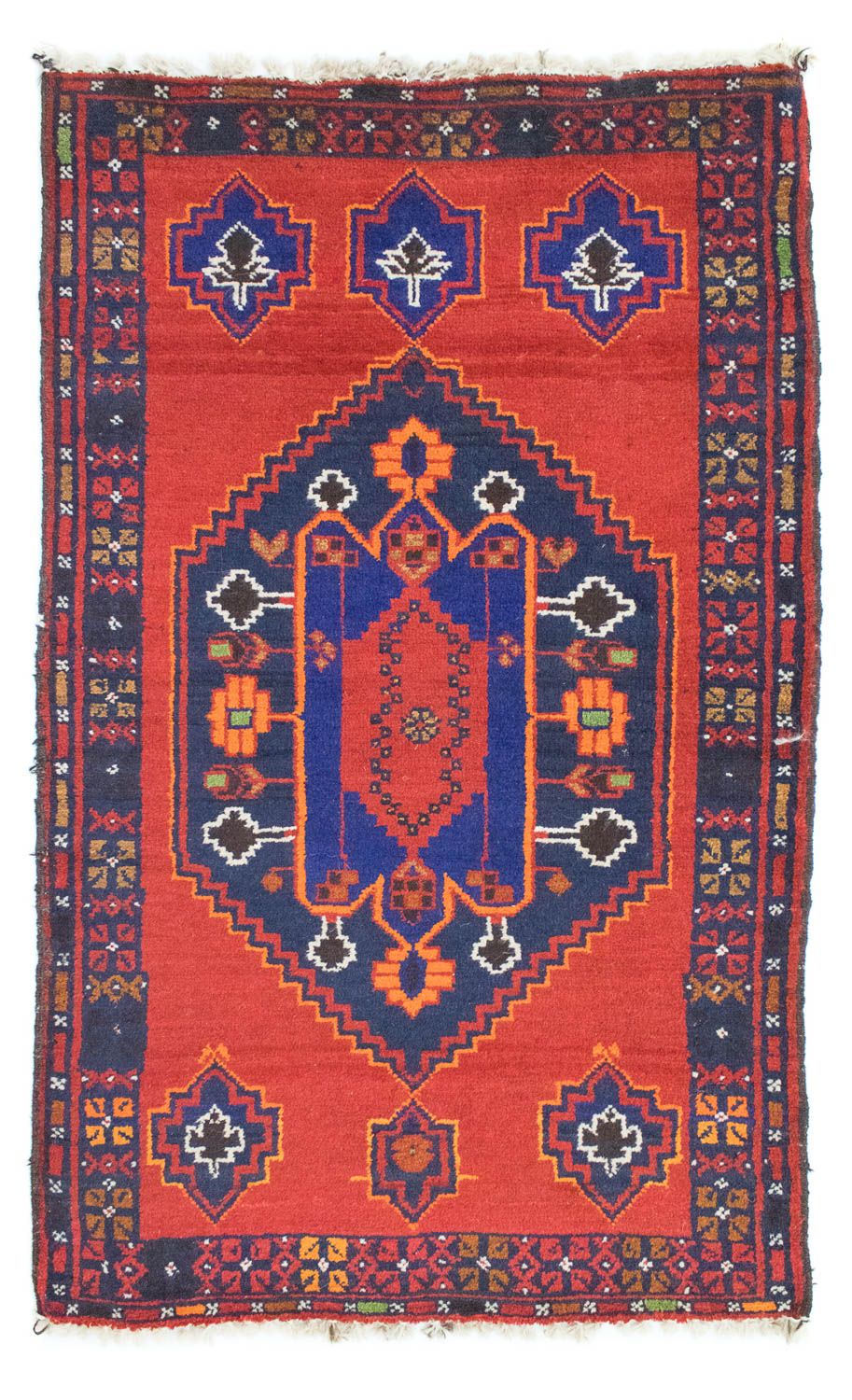 Baluch tapijt - 138 x 79 cm - oranje