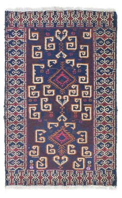 Baluch tapijt - 130 x 80 cm - blauw