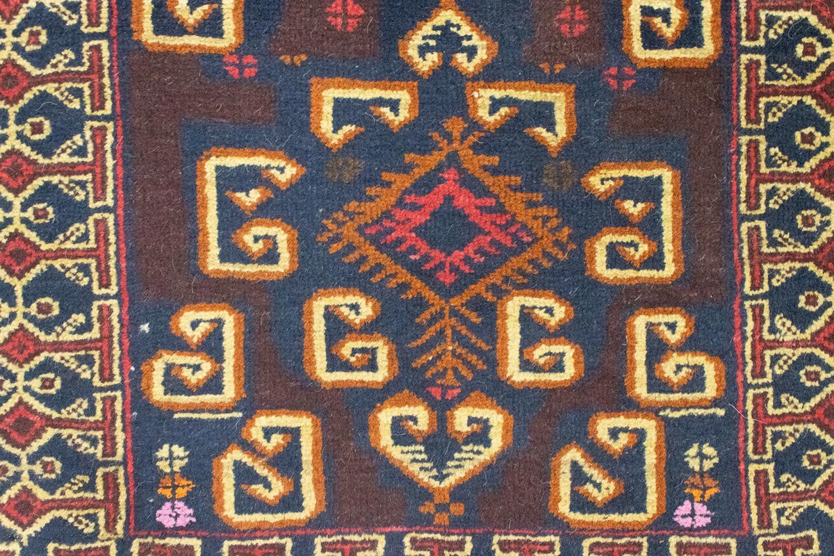 Baluch tapijt - 130 x 80 cm - blauw