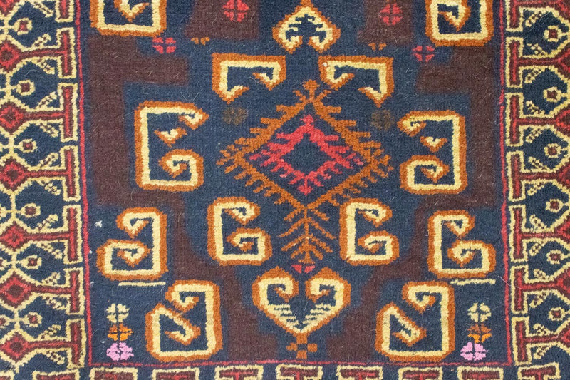 Baluch tapijt - 130 x 80 cm - blauw