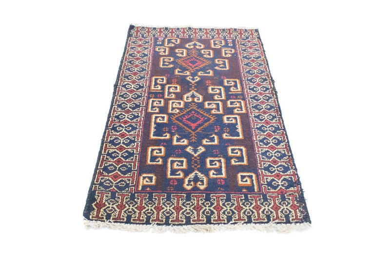 Baluch tapijt - 130 x 80 cm - blauw