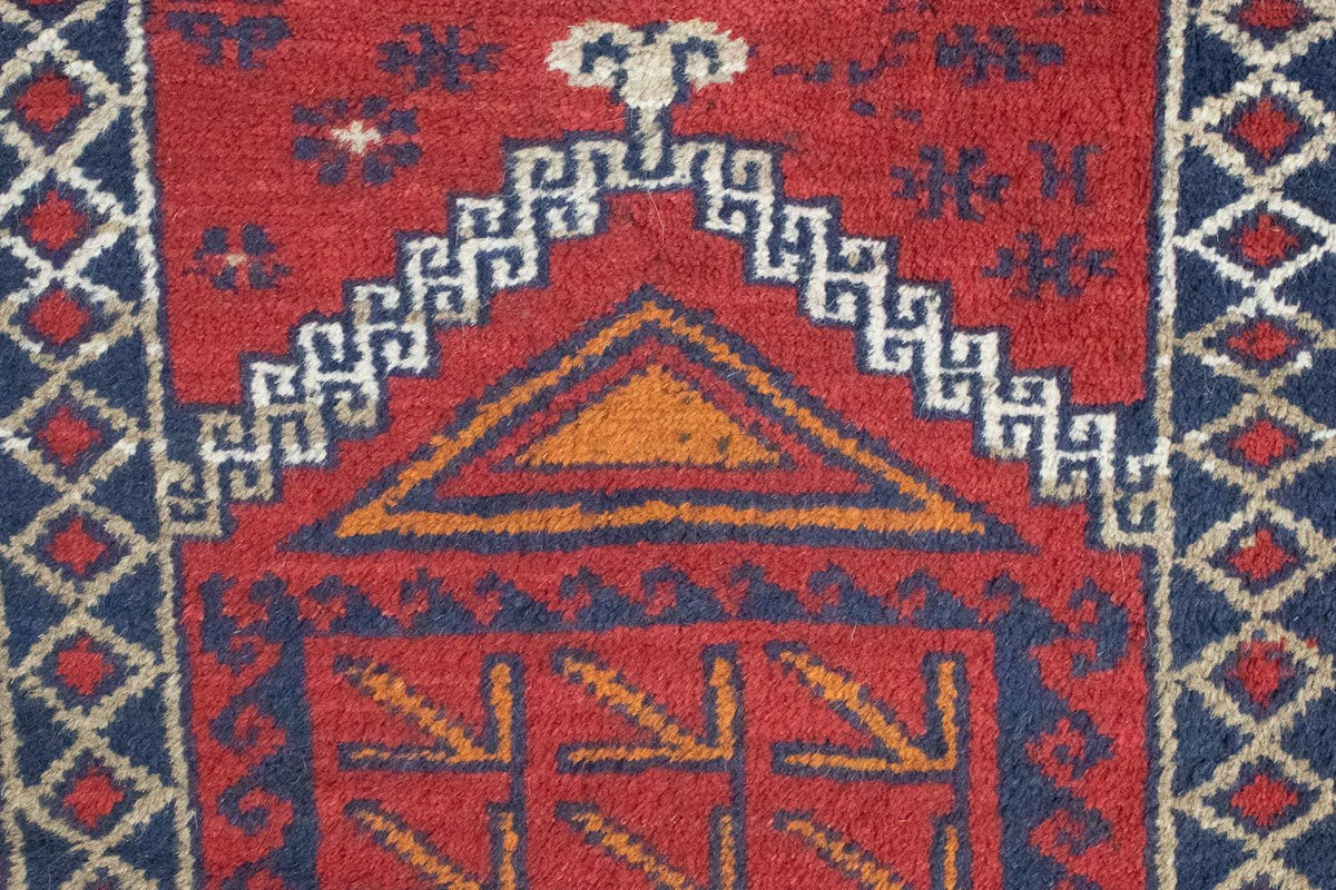 Baluch tapijt - 125 x 73 cm - bruin