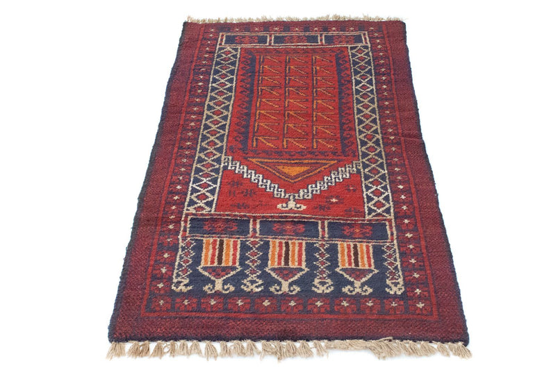 Baluch tapijt - 125 x 73 cm - bruin