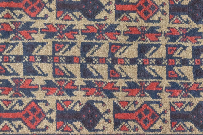 Baluch tapijt - 121 x 81 cm - rood