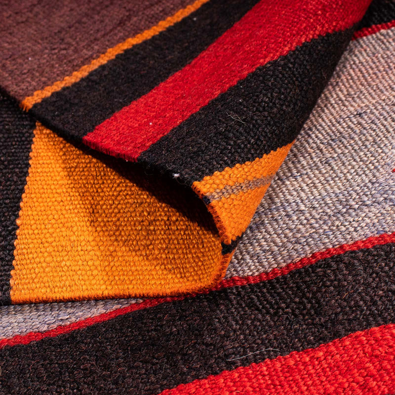 Kelim tapijt - Oud vierkant  - 145 x 140 cm - veelkleurig