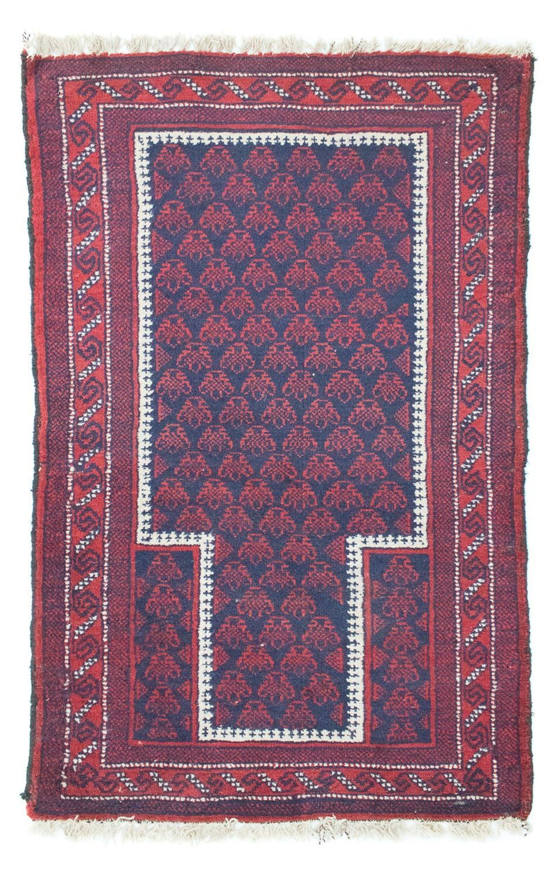 Baluch tapijt - 136 x 80 cm - blauw