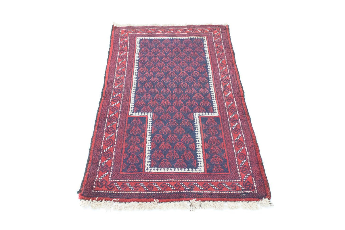 Baluch tapijt - 136 x 80 cm - blauw
