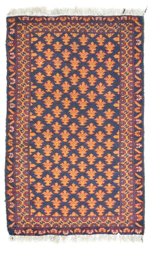 Baluch tapijt - 133 x 80 cm - blauw