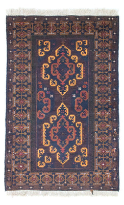 Baluch tapijt - 134 x 81 cm - bruin