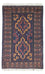 Baluch tapijt - 134 x 81 cm - bruin