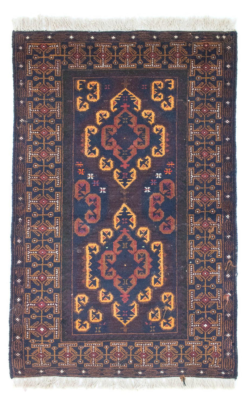 Baluch tapijt - 134 x 81 cm - bruin