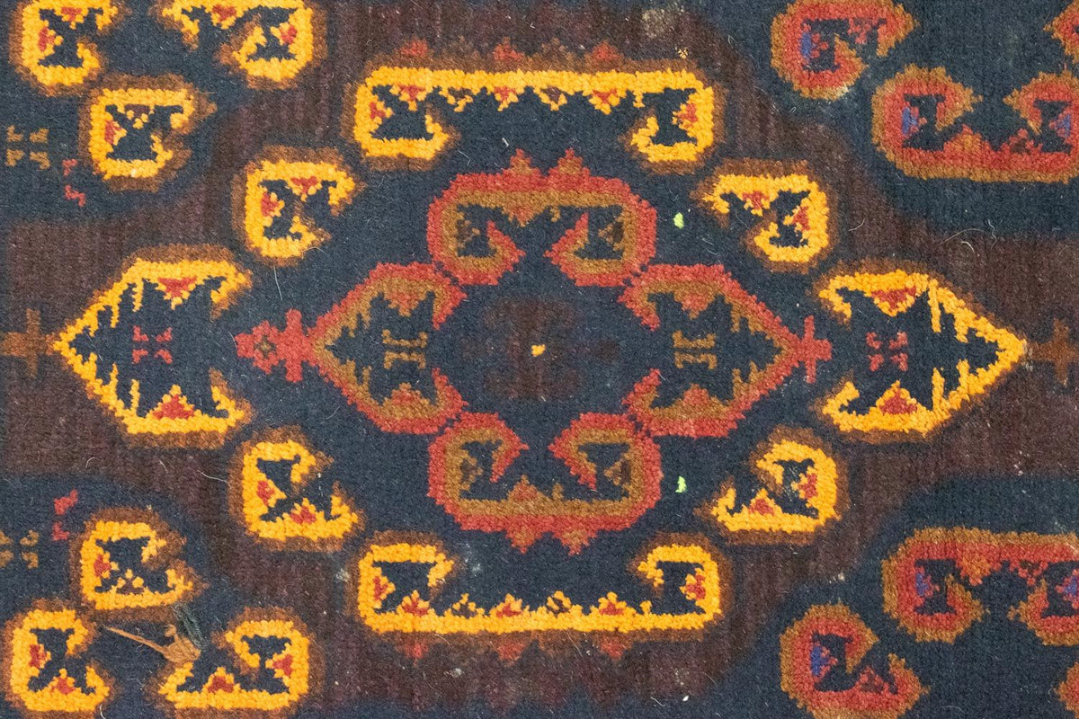 Baluch tapijt - 134 x 81 cm - bruin