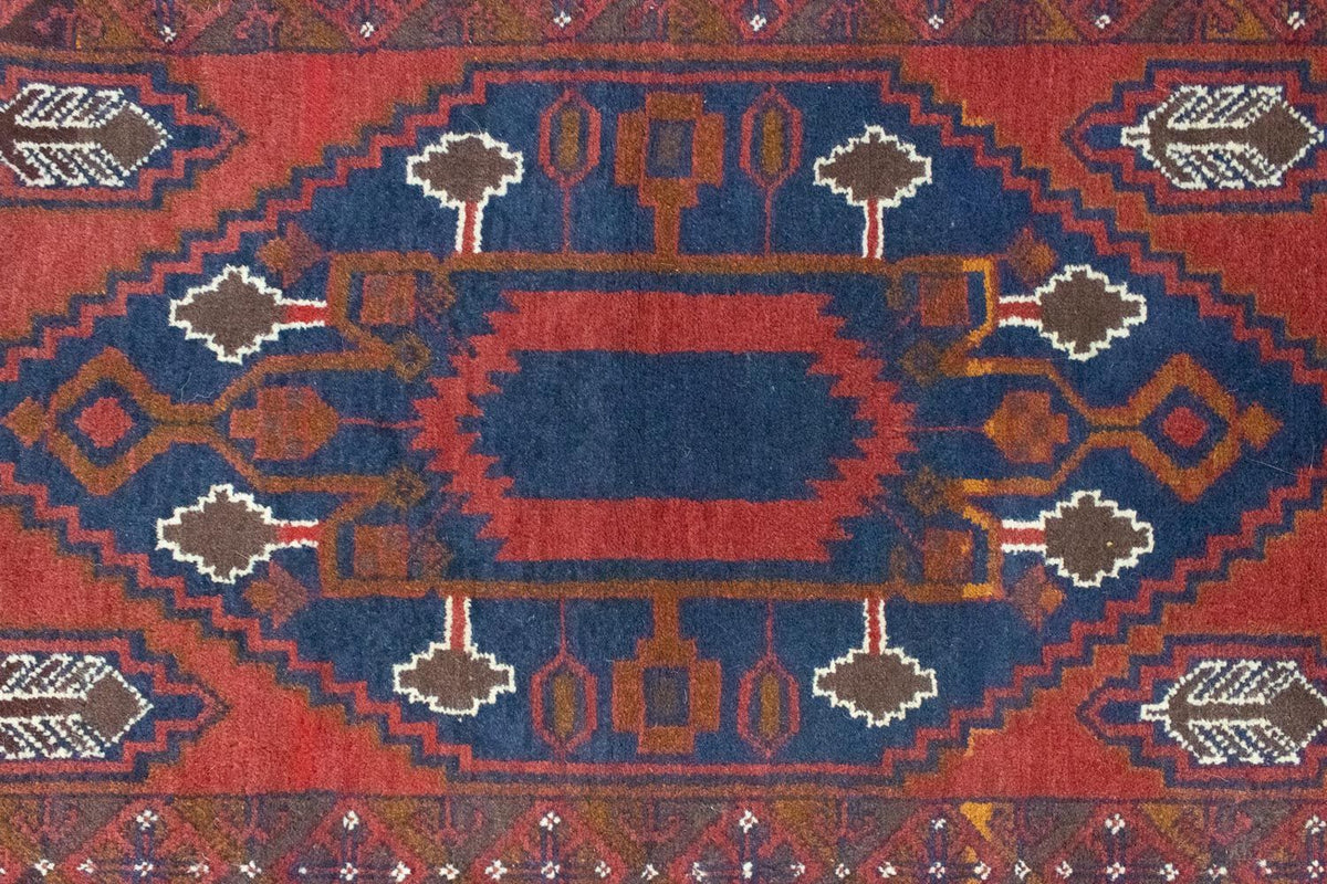 Baluch tapijt - 131 x 82 cm - blauw