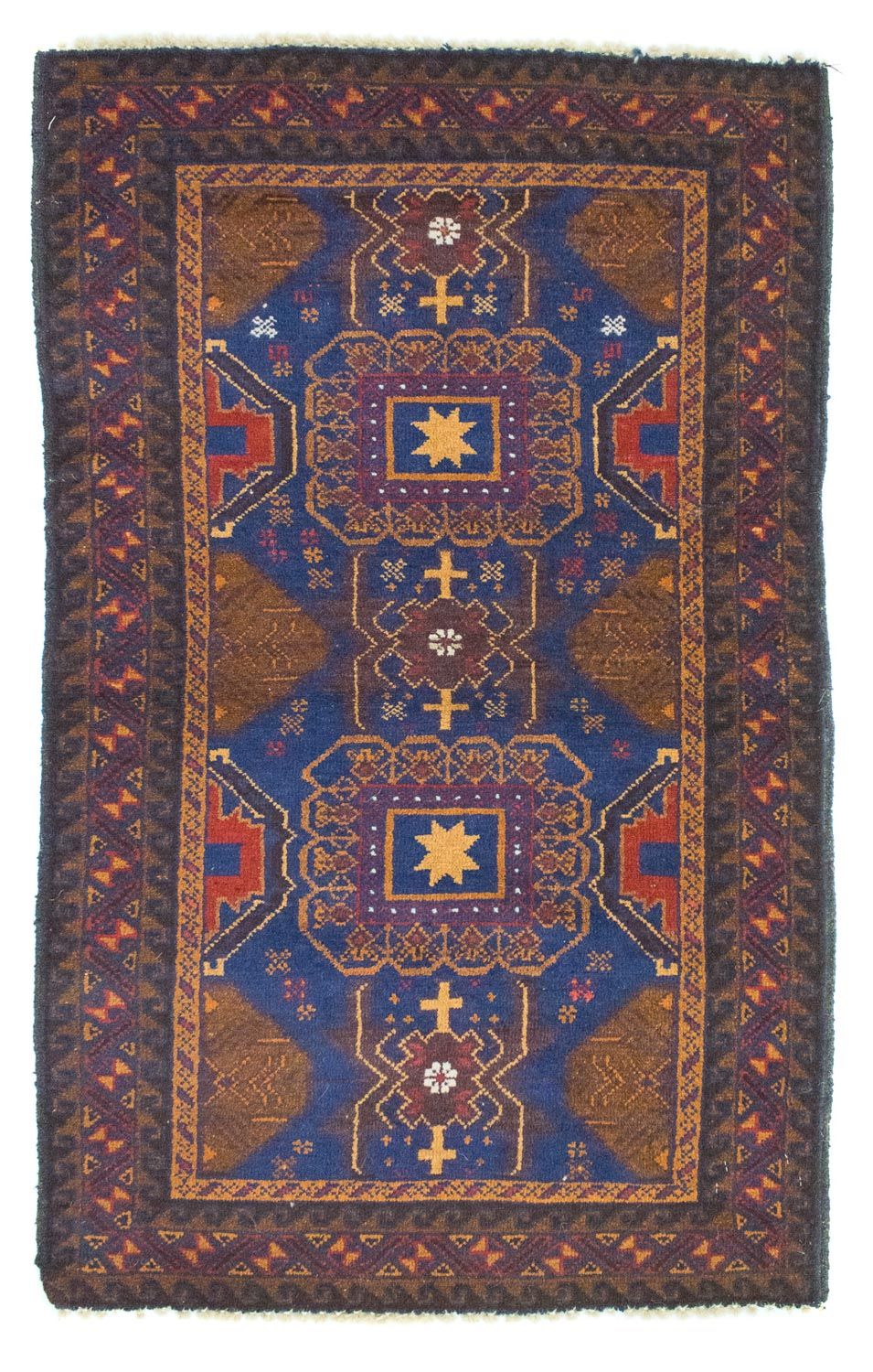 Baluch tapijt - 137 x 81 cm - blauw