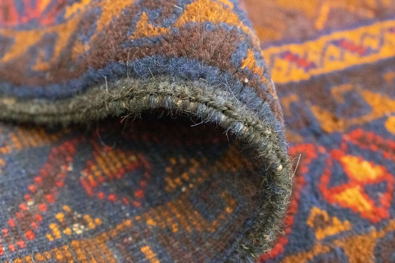 Baluch tapijt - 137 x 81 cm - blauw