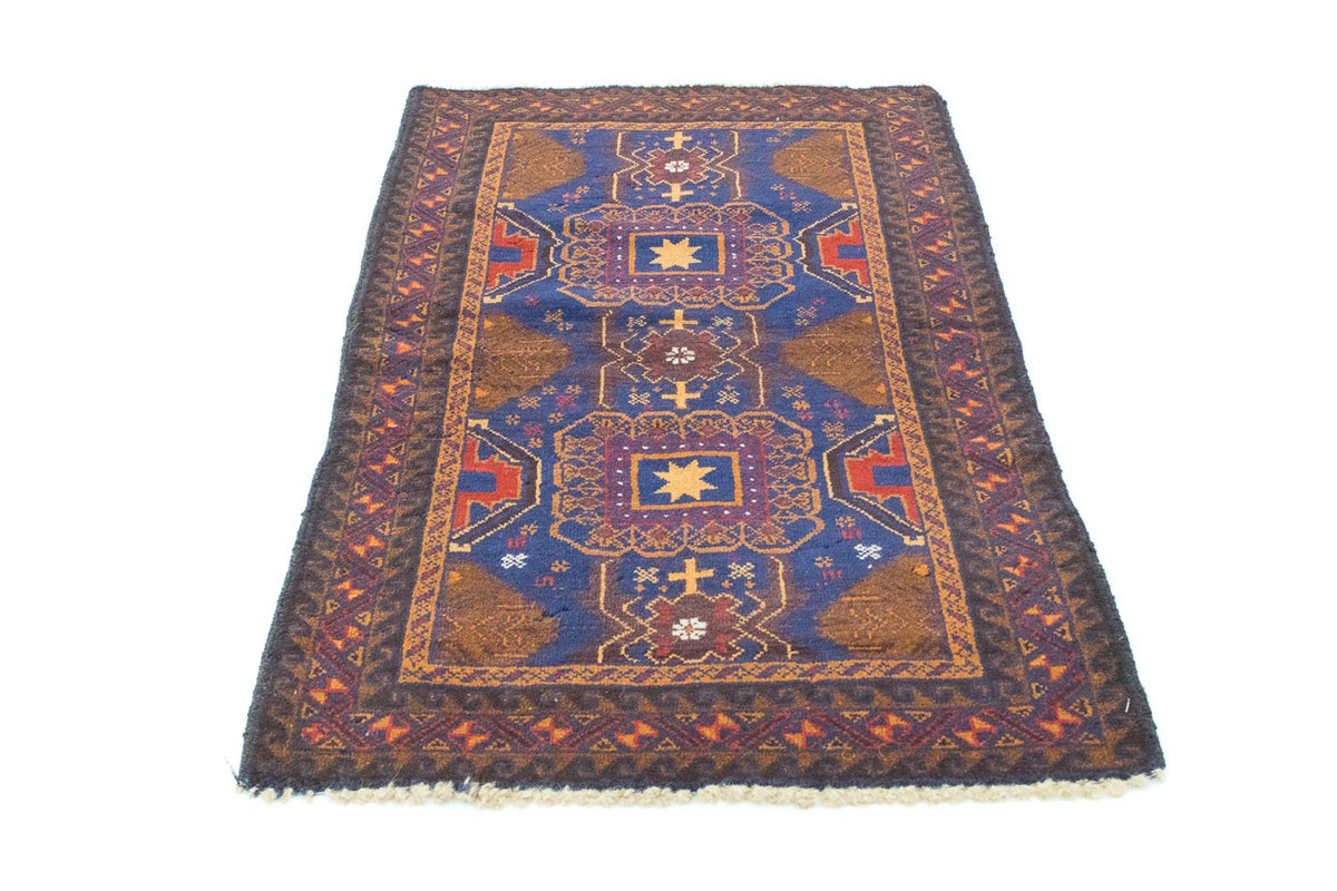 Baluch tapijt - 137 x 81 cm - blauw